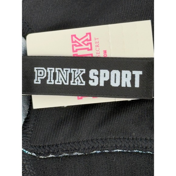 Victoria's Secret PINK Sport Bra Sz XL Tropical Print Racerback Gym NWT Org $29‎ - Picture 5 of 10